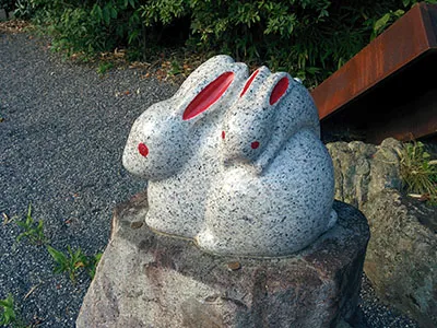 親子うさぎ